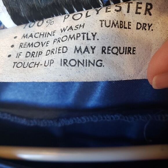 VINTAGE 1970s LIZ ROBERTS Midi Dress 10 - Picture 8 of 8